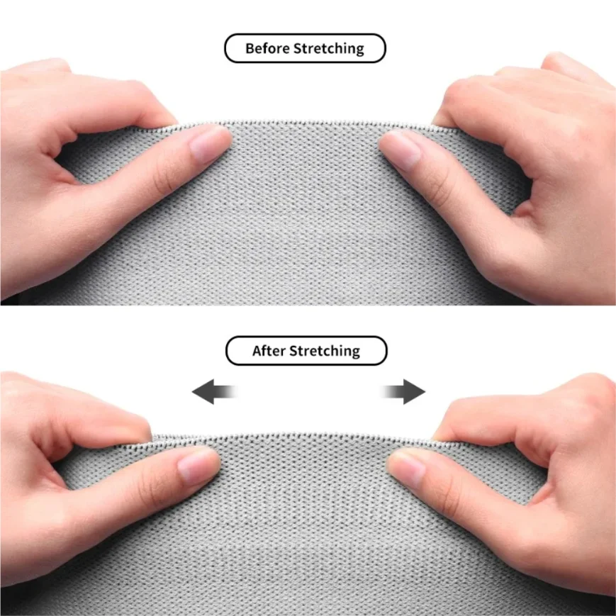 Elastic Fabric Resistance Bands for Glutes and Thighs